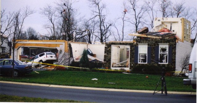 Tornado rips through Honey Brook