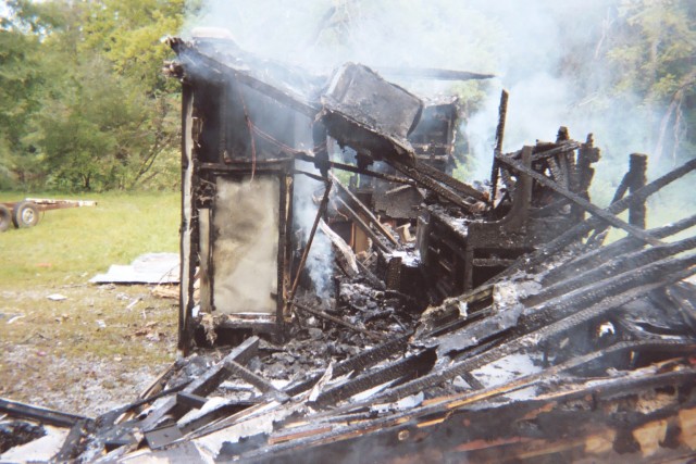 Brandywine Meadows Campground trailer fire