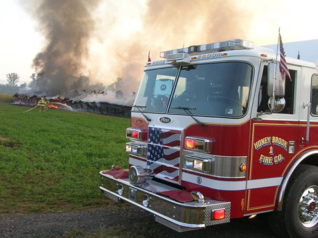 September Road barn fire