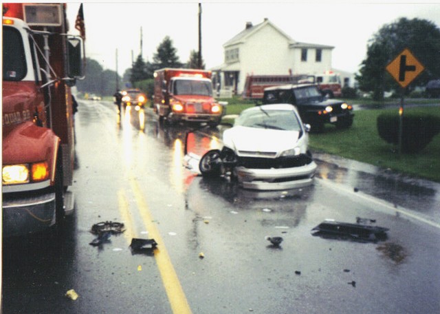 Serious MVA on Rt. 322 east