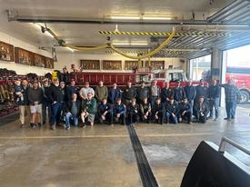 HBFC Members old and new came together to mark the reacquisition of Retired Engine 33-1.